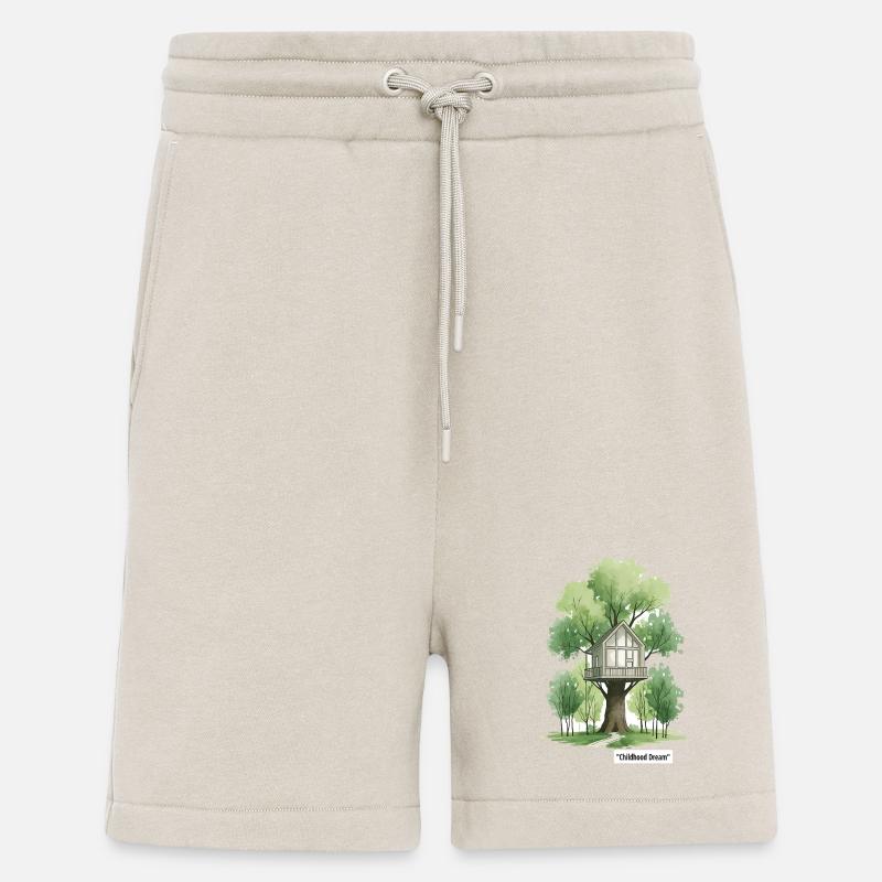 Baumhaus im Wald - Shorts - made by SPREAD - WARM CLAY