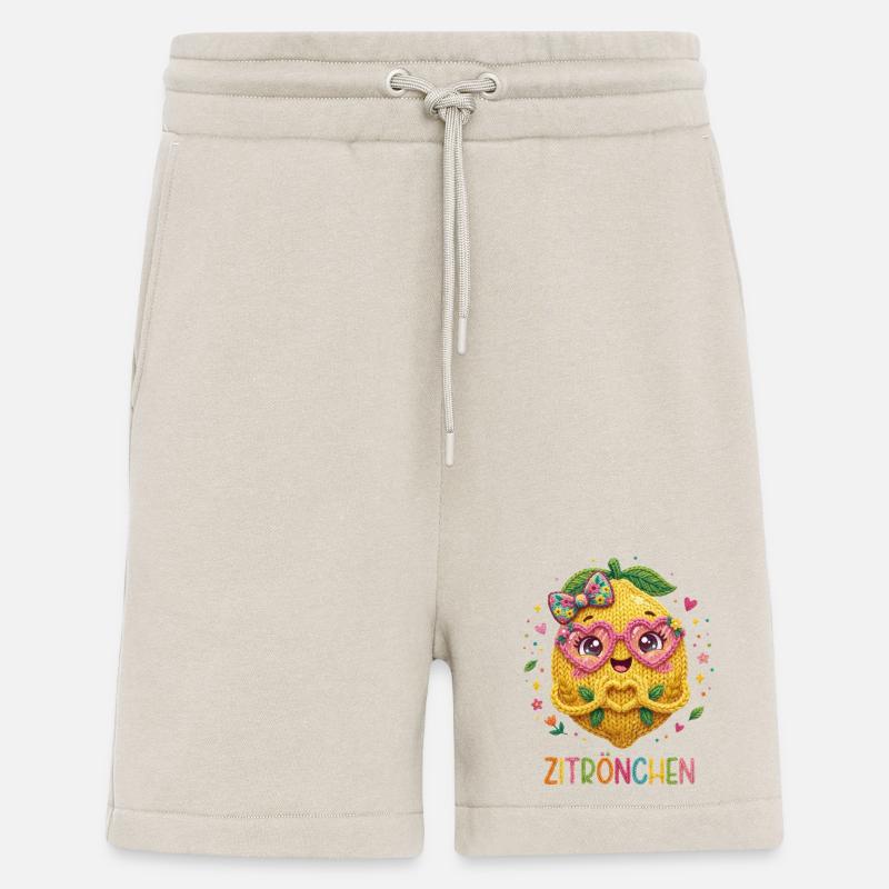 Zitrone Zitrönchen - Shorts - made by SPREAD - WARM CLAY