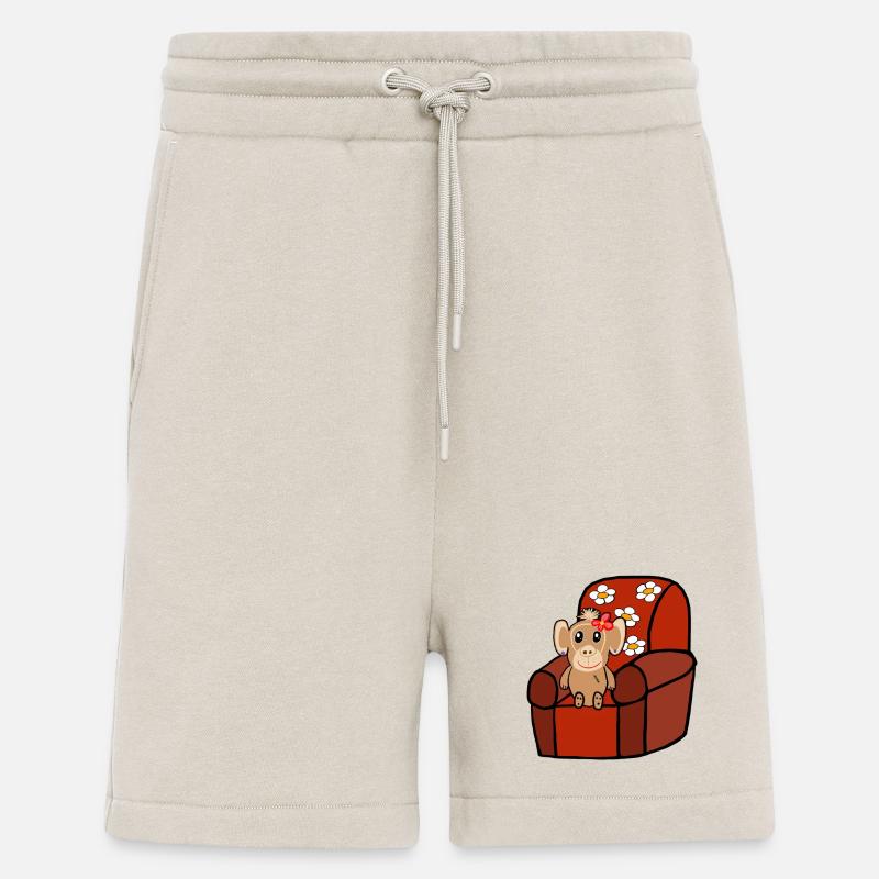 Cute Monkey Kids - Shorts - made by SPREAD - WARM CLAY