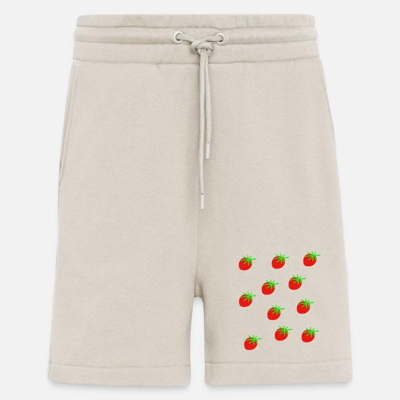 Erdbeeren Erdbeere Erdbeeren Garten - Shorts - made by SPREAD - WARM CLAY