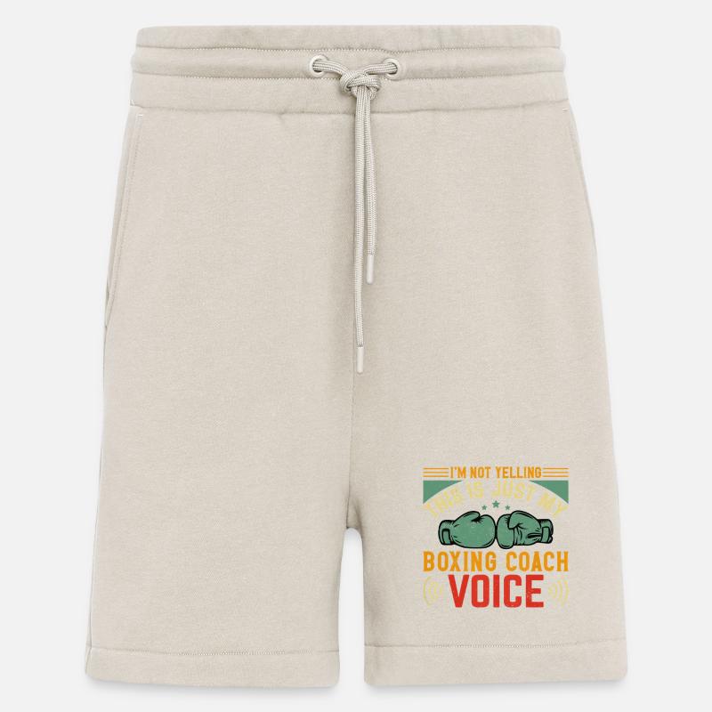 Coach de boxe Voice Tee - Short bio décontracté fabriqué en UE - WARM CLAY