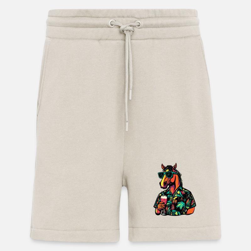 Pferd Comic Sommer - Shorts - made by SPREAD - WARM CLAY