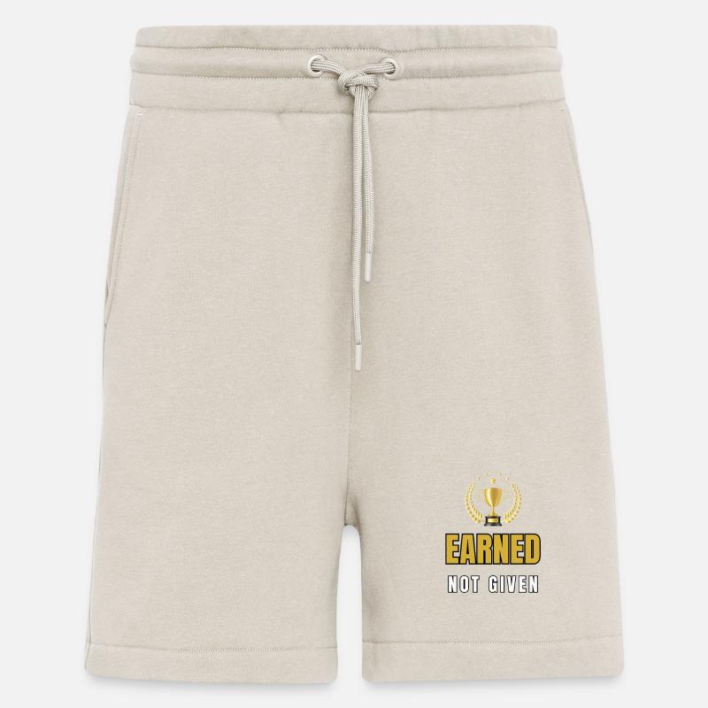Verdient, nicht vergeben - Shorts - made by SPREAD - WARM CLAY