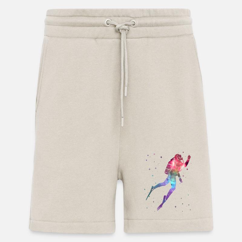 Plongée spatiale pour plongeurs Enfants - Short bio décontracté fabriqué en UE - WARM CLAY