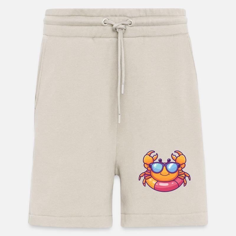 Krebs Krabbe Comic Cool - Shorts - made by SPREAD - WARM CLAY