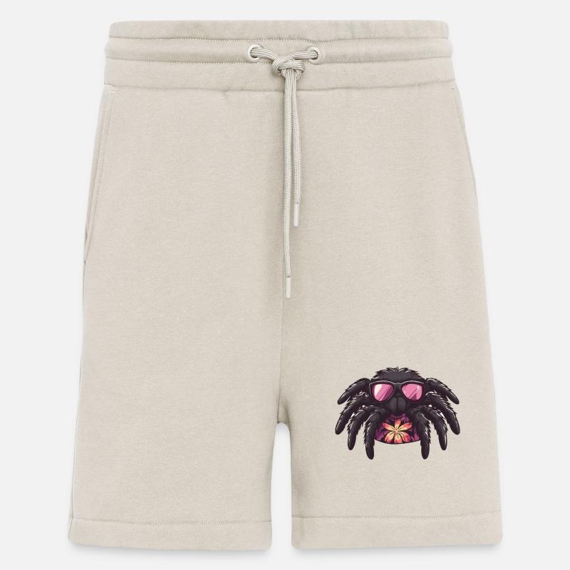 Tarantula Comic Holidays - Shorts - made by SPREAD - WARM CLAY