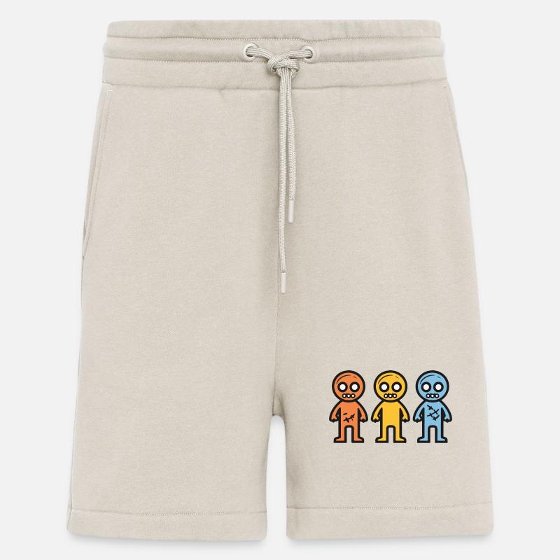 Zombies Halloween Niedlich - Shorts - made by SPREAD - WARM CLAY