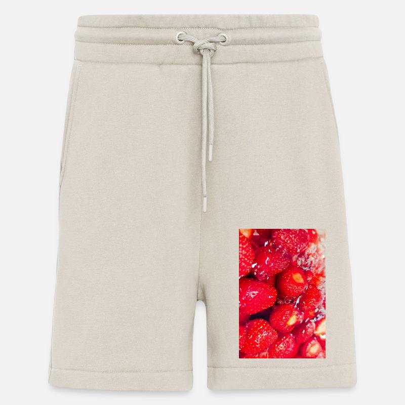 Frische Erdbeeren Erdbeerposter - Shorts - made by SPREAD - WARM CLAY