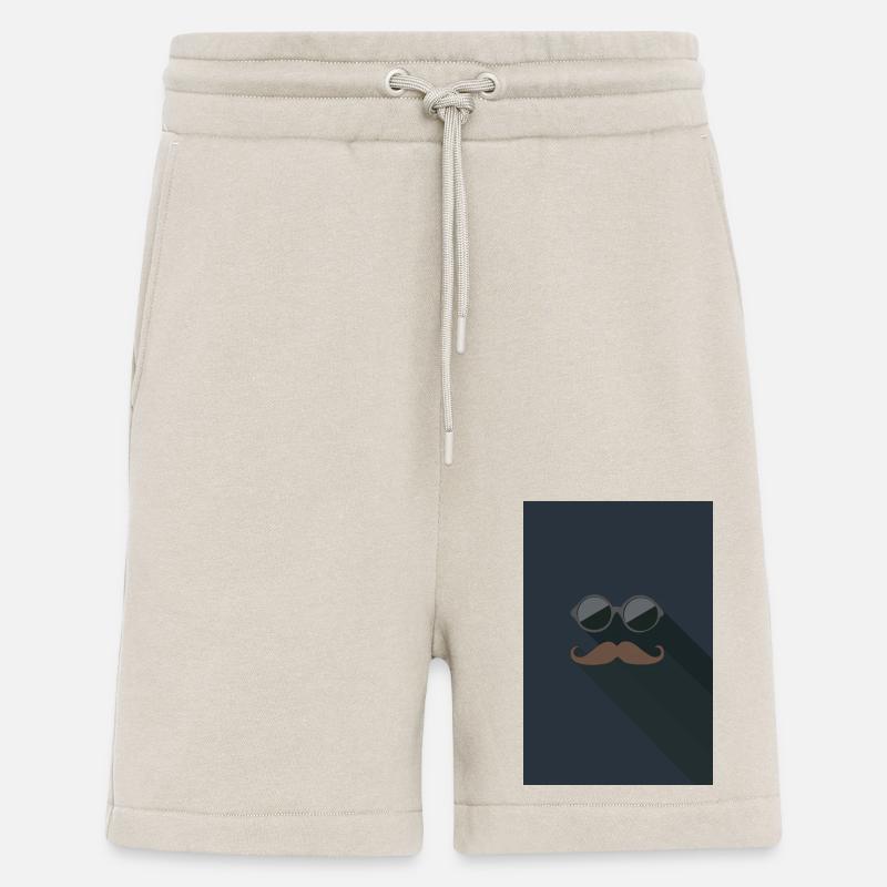 Sonnenbrille mit Schnurrbart Bart - Shorts - made by SPREAD - WARM CLAY