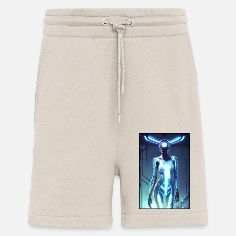 Robot Future Science Sci-Fi Machine - Shorts - made by SPREAD - WARM CLAY