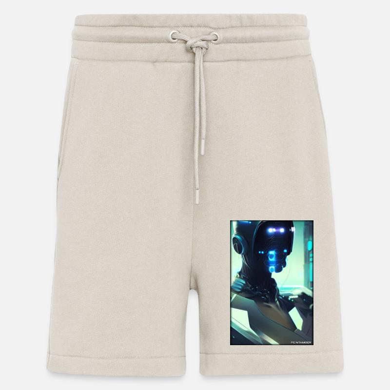 Robot Future Science Sci-Fi Machine - Shorts - made by SPREAD - WARM CLAY