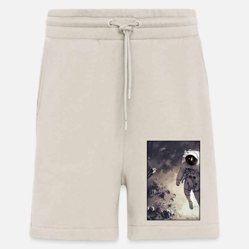 Astronaut Future Sci-Fi Technology - Shorts - made by SPREAD - WARM CLAY