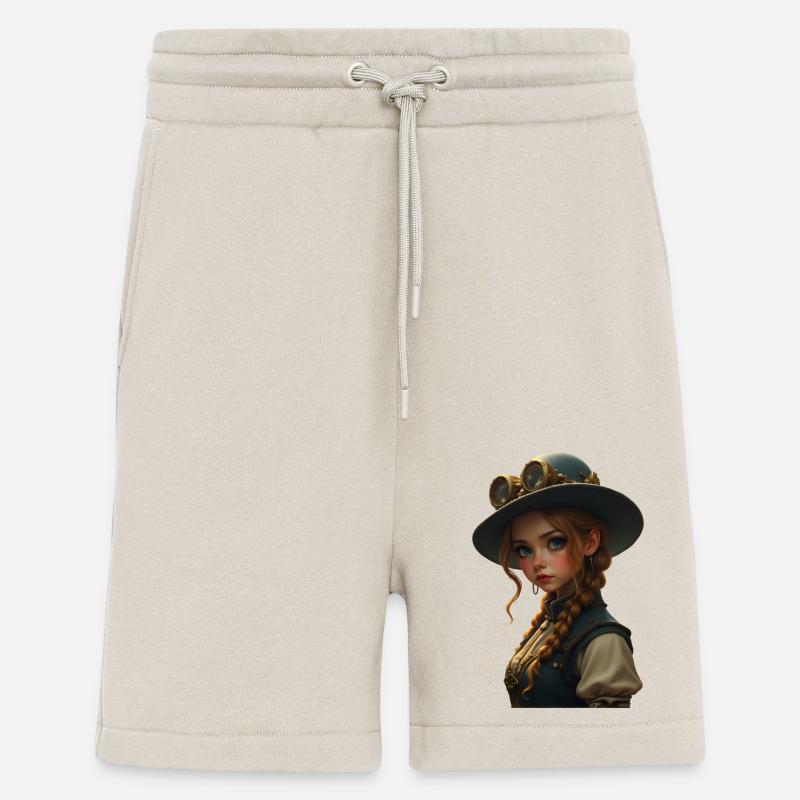 Ms. Fox Steampunk - Shorts - made by SPREAD - WARM CLAY