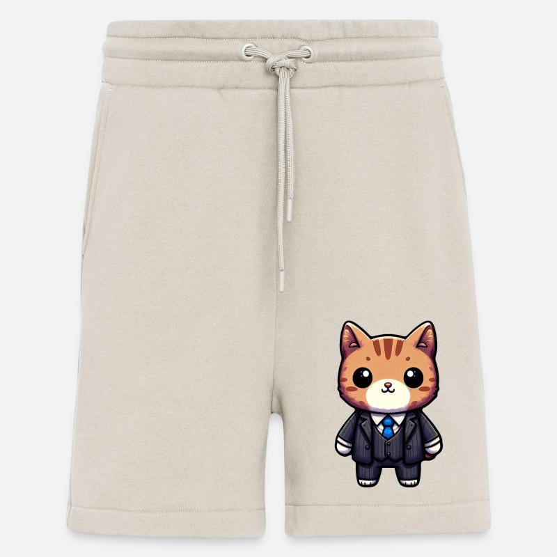 Charmante Katze Executive - Shorts - made by SPREAD - WARM CLAY