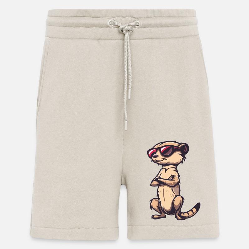 Erdmännchen Tier - Shorts - made by SPREAD - WARM CLAY