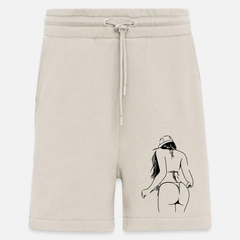 Dame im Bikini - Shorts - made by SPREAD - WARM CLAY