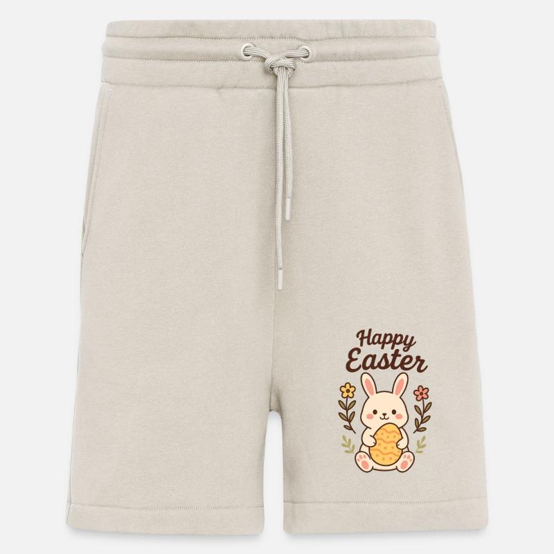 Bunny with an Easter Egg - Shorts - made by SPREAD - WARM CLAY