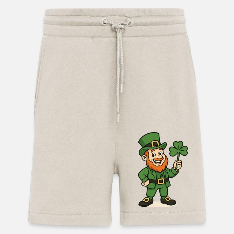 Leprechaun Kleeblatt - Shorts - made by SPREAD - WARM CLAY