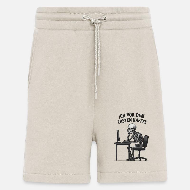 Vor dem ersten Kaffee - Shorts - made by SPREAD - WARM CLAY
