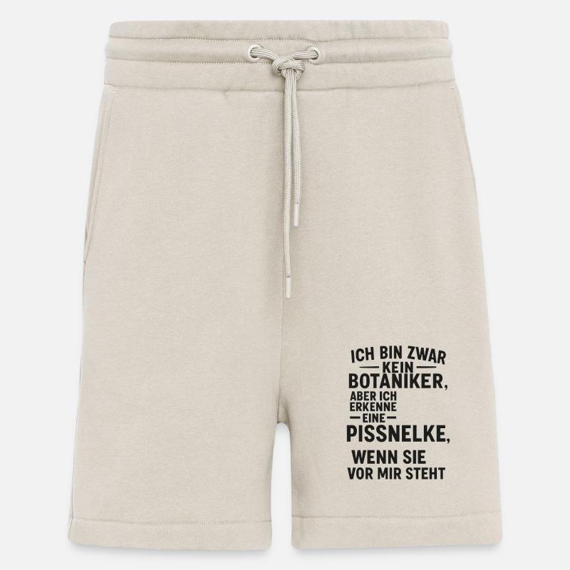 ich zwar kein Botaniker.... - Shorts - made by SPREAD - WARM CLAY
