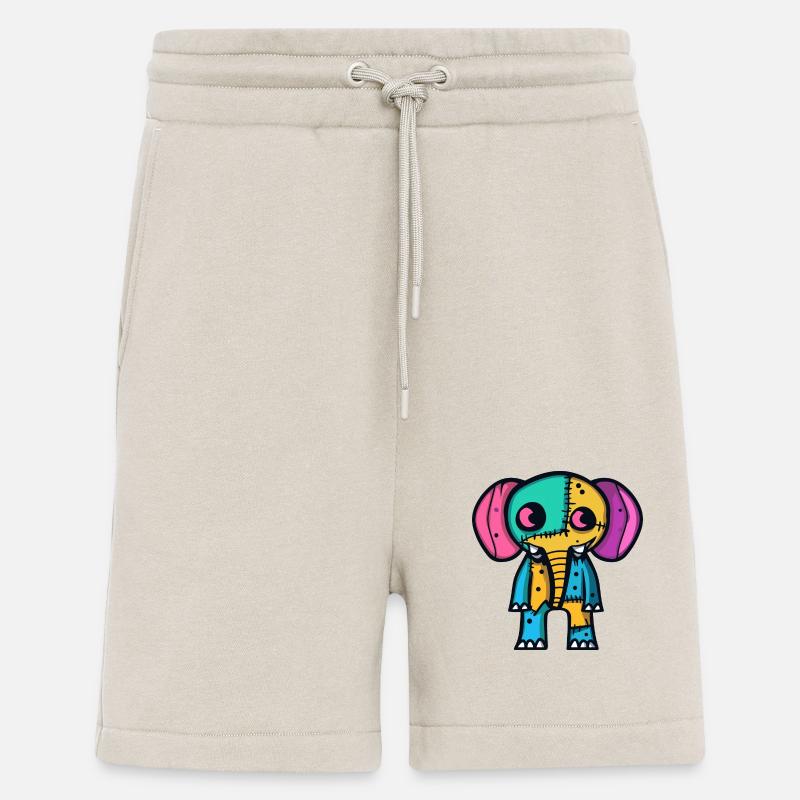 Elephant Halloween Animal - Shorts - made by SPREAD - WARM CLAY