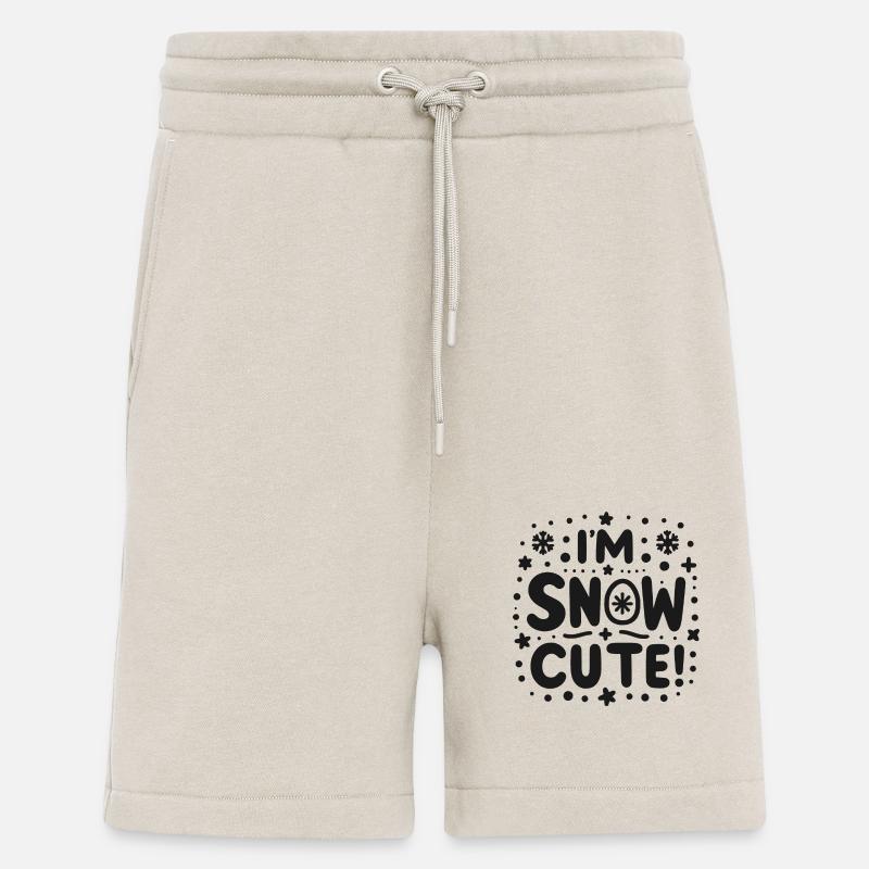 Ich bin Snow Cute - Shorts - made by SPREAD - WARM CLAY