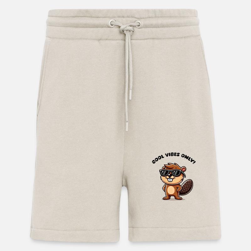 Beaver Comic Sunglasses - Shorts - made by SPREAD - WARM CLAY