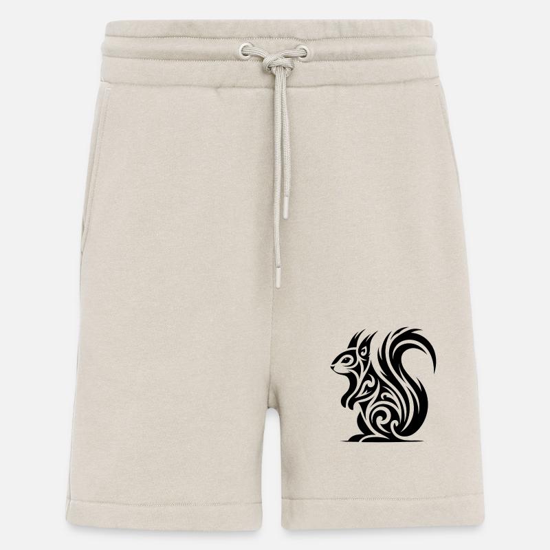Süsses Eichhörnchen in Tattoo Style - Shorts - made by SPREAD - WARM CLAY
