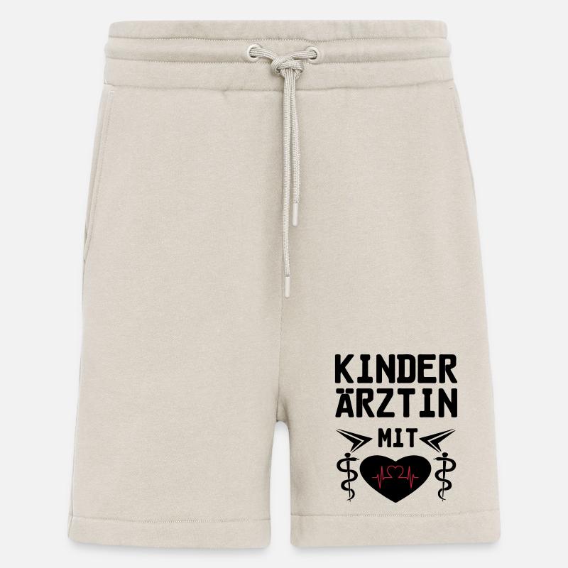 Kinderärztin mit Herz Geschenk - Shorts - made by SPREAD - WARM CLAY
