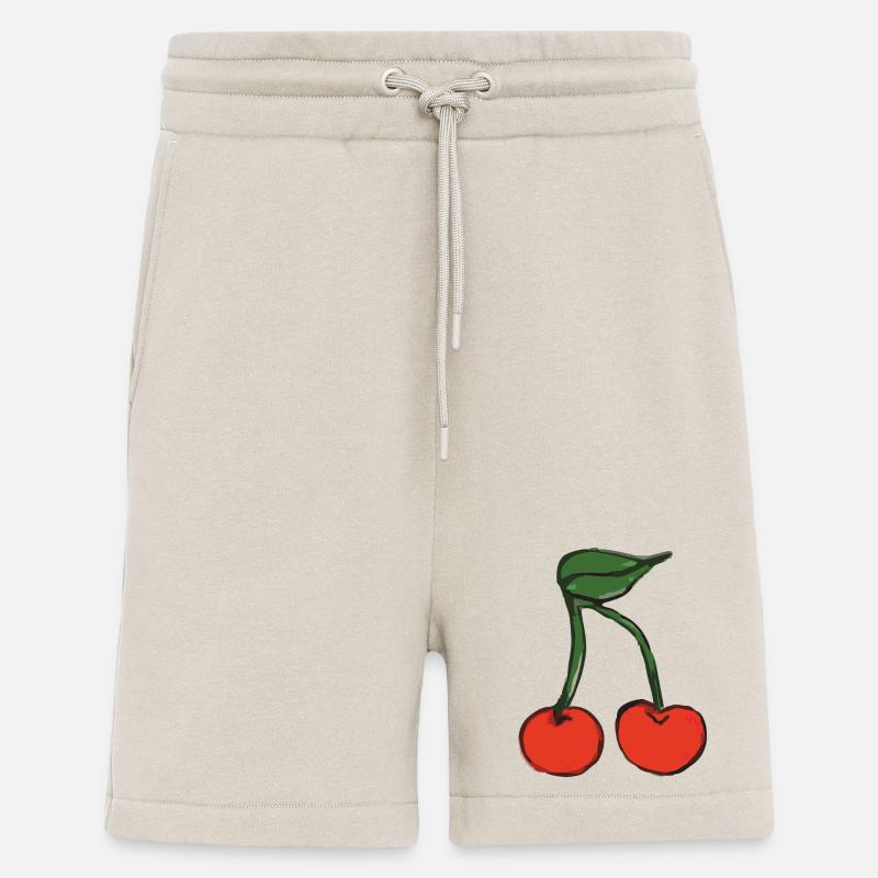 kirsche cherry - Shorts - made by SPREAD - WARM CLAY