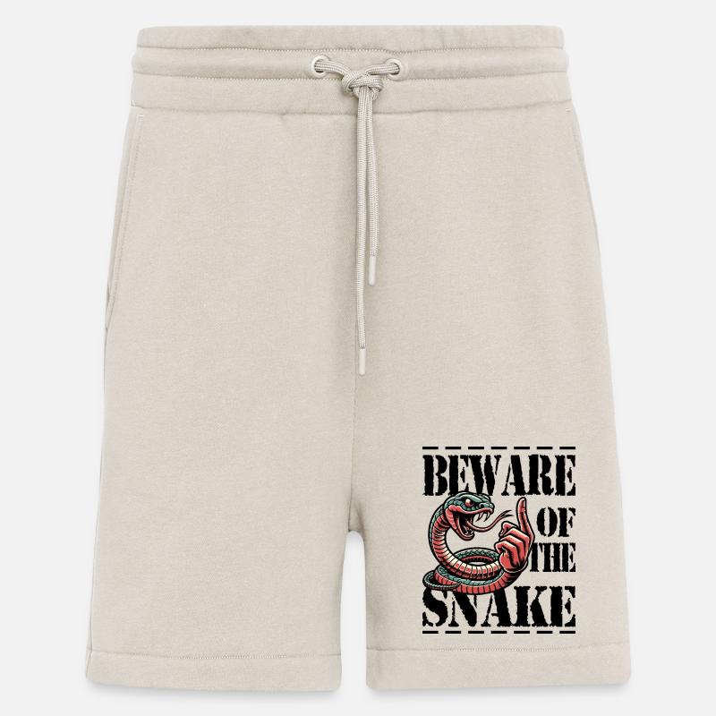 Vorsicht vor der Schlange - Shorts - made by SPREAD - WARM CLAY