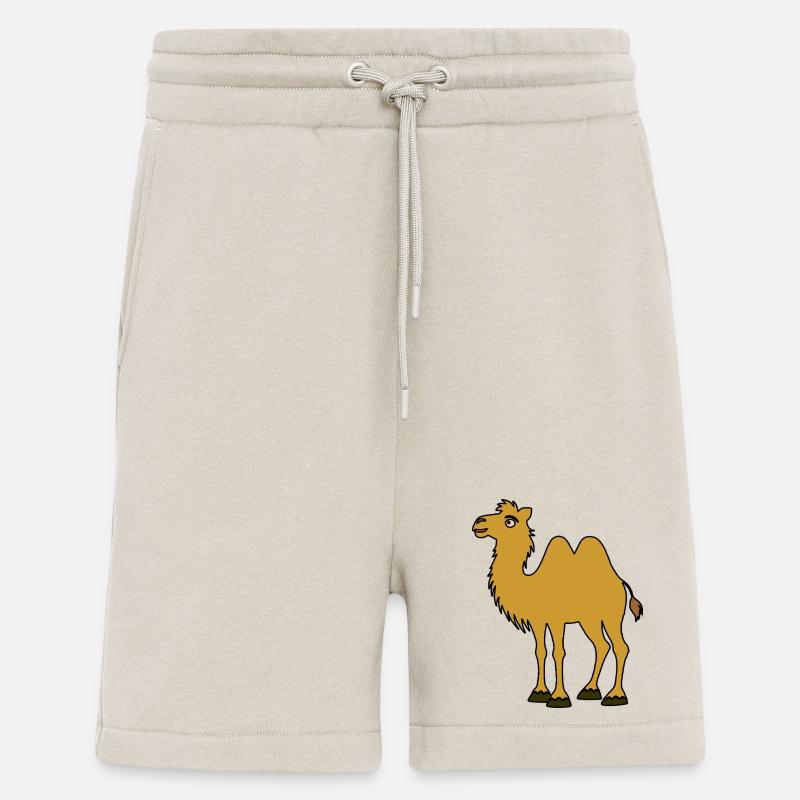 Braunes Kamel mit zwei Höckern - Shorts - made by SPREAD - WARM CLAY