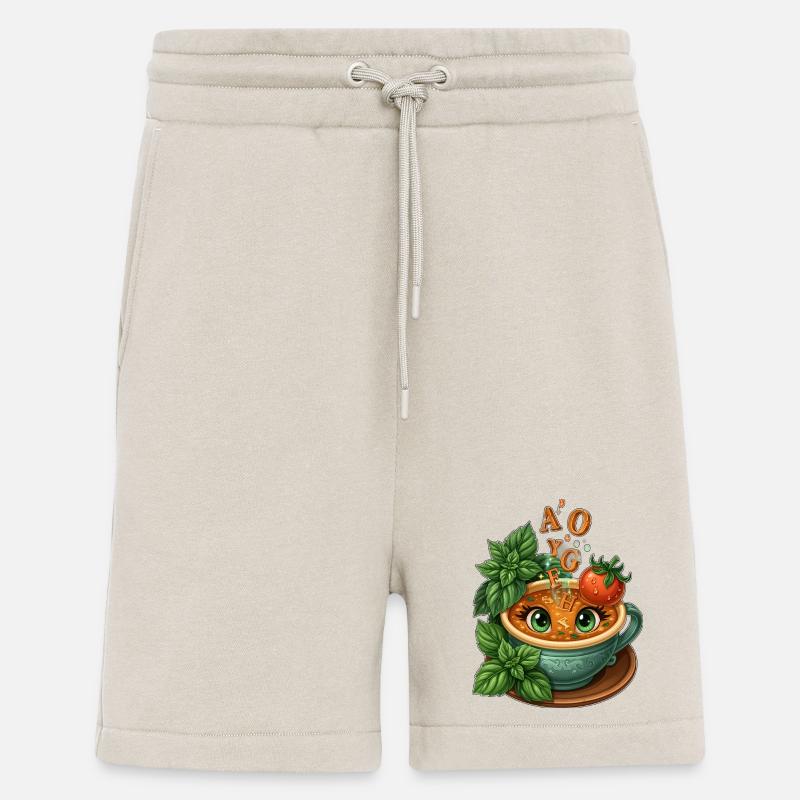 Alphabet Tea Cup with Herbs - Shorts - made by SPREAD - WARM CLAY