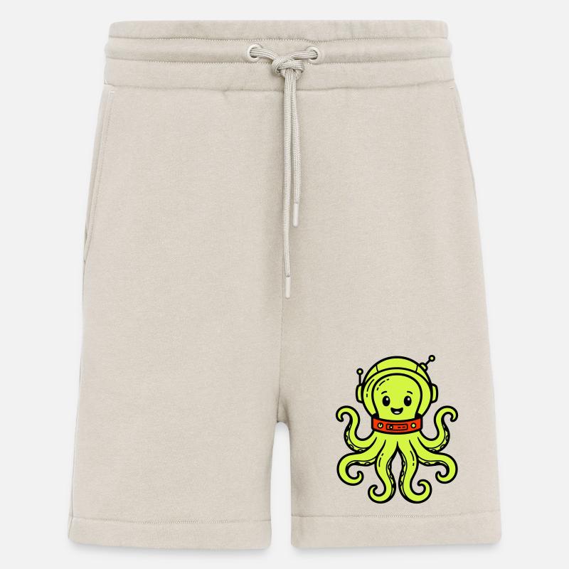 Extraterrestre mignon - Short bio décontracté fabriqué en UE - WARM CLAY