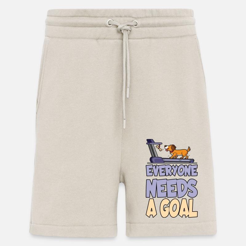 Everyone needs a goal - Shorts - made by SPREAD - WARM CLAY