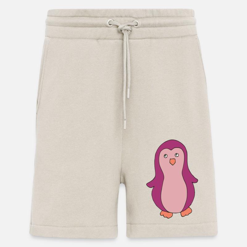 pinguin pink - Shorts - made by SPREAD - WARM CLAY