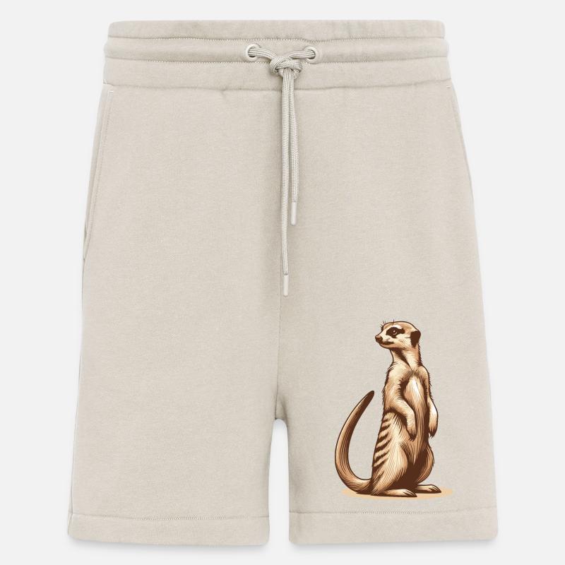 Suricate - Short bio décontracté fabriqué en UE - WARM CLAY