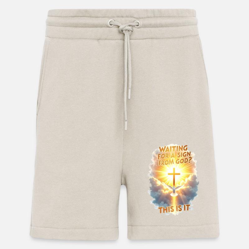 Zeichen von Gott - Shorts - made by SPREAD - WARM CLAY