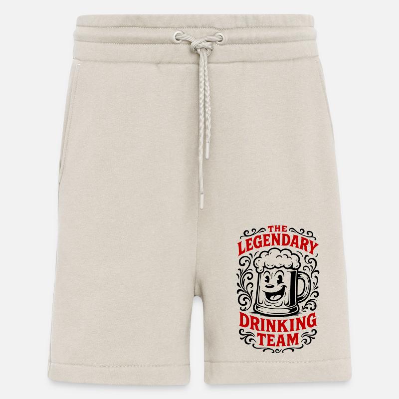 Drinking Team Legendär - Shorts - made by SPREAD - WARM CLAY