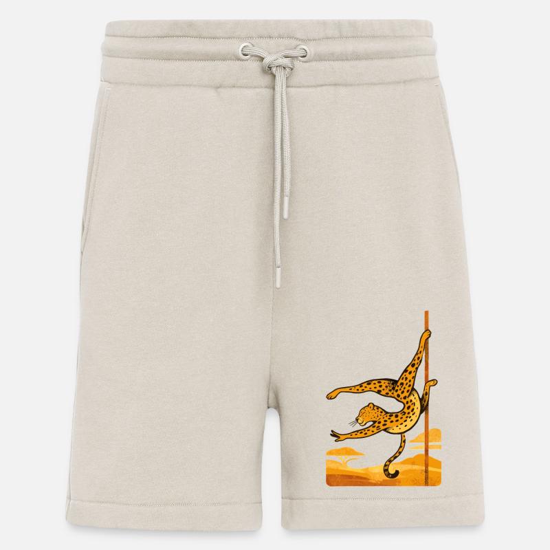 Pole Dance Leopard Pole Dancer Gift - Shorts - made by SPREAD - WARM CLAY