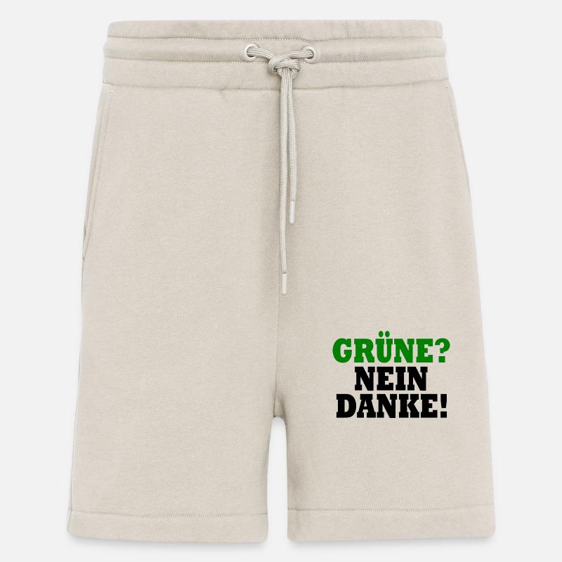 grüne nein danke - Shorts - made by SPREAD - WARM CLAY
