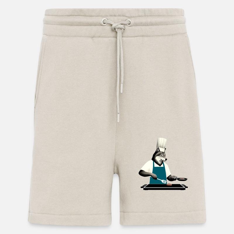 Grill master Wolf - Shorts - made by SPREAD - WARM CLAY