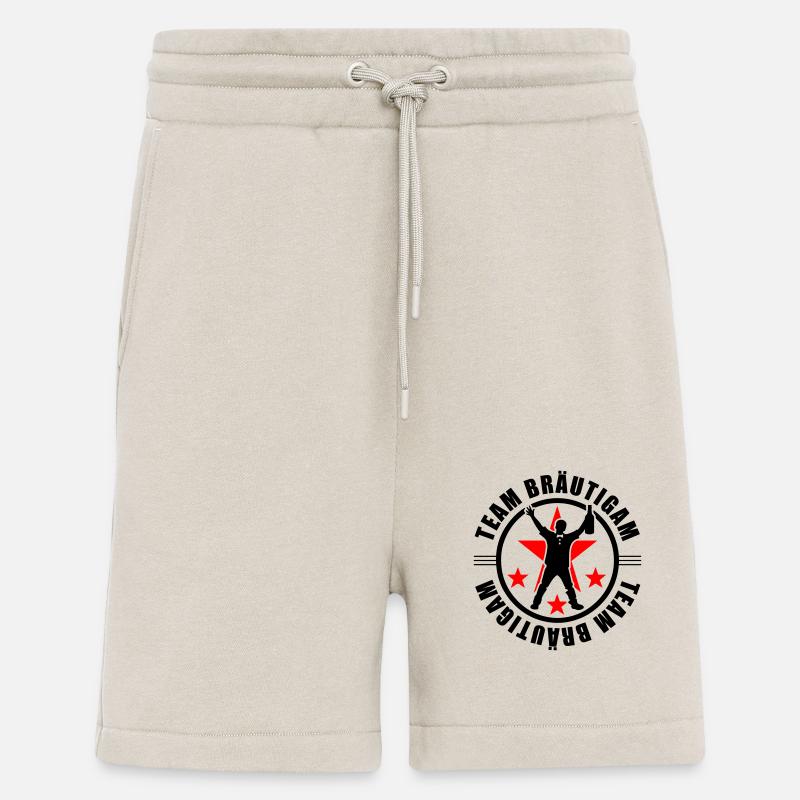 Team Bräutigam Hochzeit - Shorts - made by SPREAD - WARM CLAY