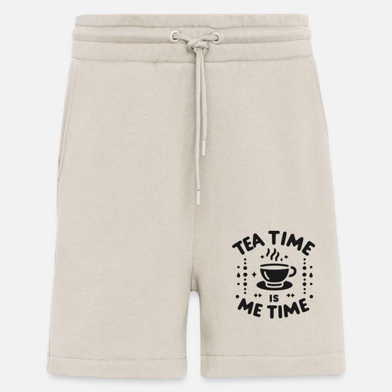 Tea Time is Me Time - Shorts - made by SPREAD - WARM CLAY