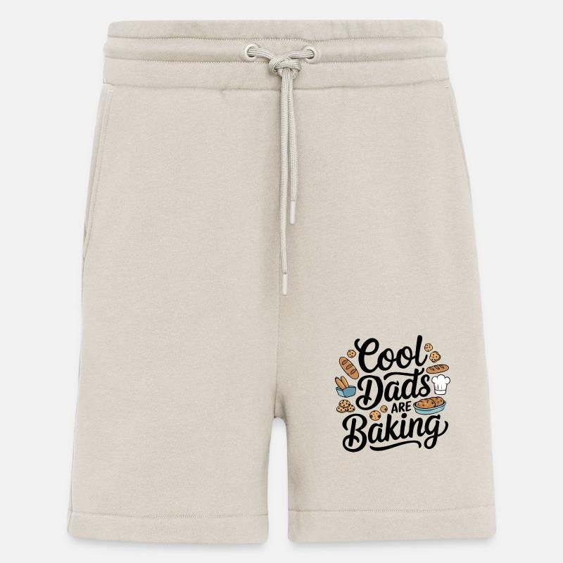 Cuisiner des papas cool - Short bio décontracté fabriqué en UE - WARM CLAY