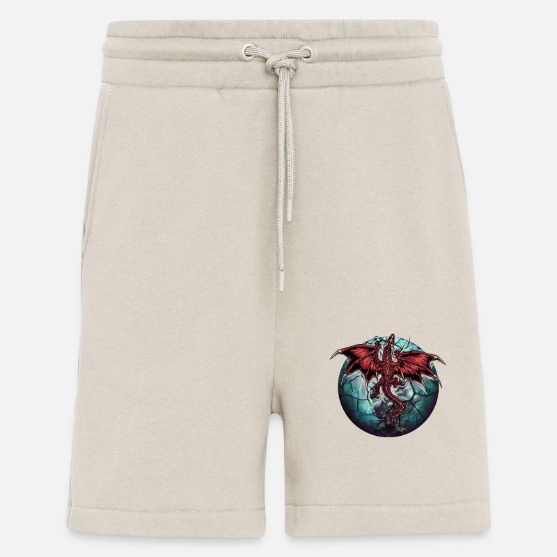 Planet Drache Drachen - Shorts - made by SPREAD - WARM CLAY
