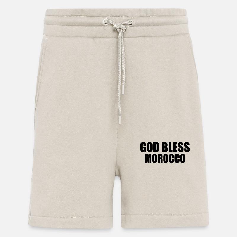 God bless morocco marokko - Shorts - made by SPREAD - WARM CLAY