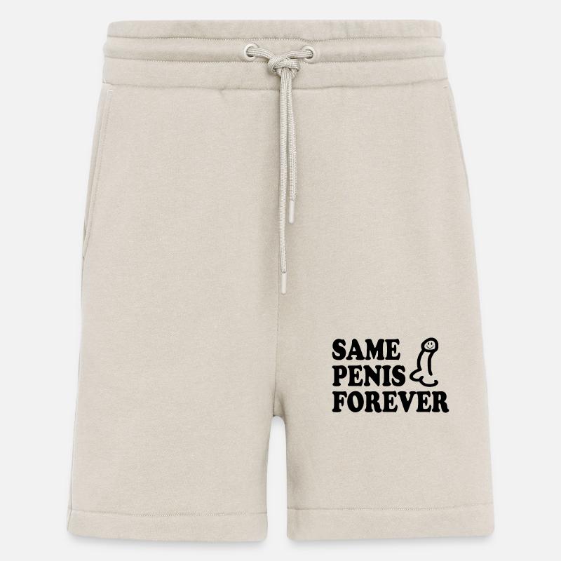 Same penis forever - Short bio décontracté fabriqué en UE - WARM CLAY