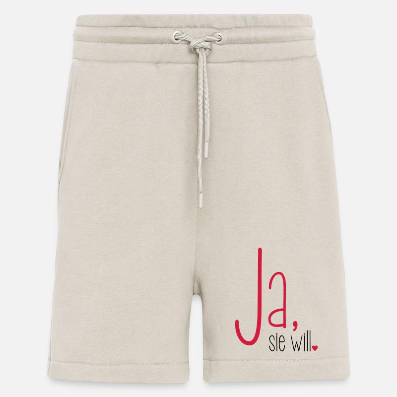 Ja sie will Junggesellin Junggesellenabschied - Shorts - made by SPREAD - WARM CLAY