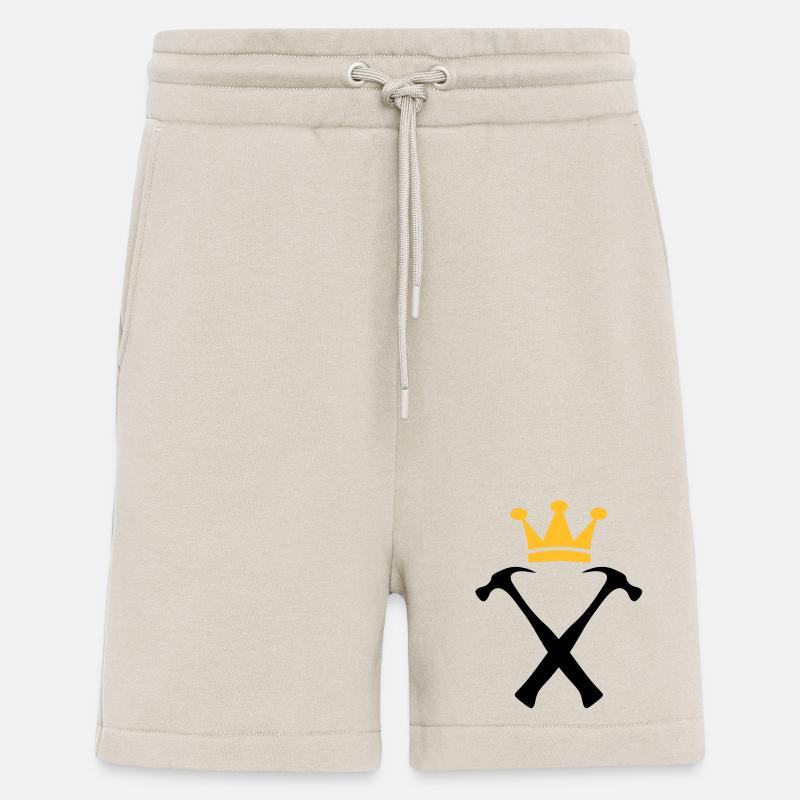 Der König der Heimwerker - Shorts - made by SPREAD - WARM CLAY